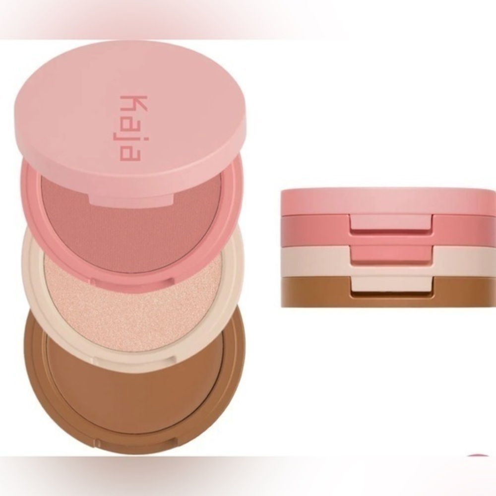 NIB Kaja Face Beauty Bronzer, Blush & Highlighter Blush Sculpting Trio